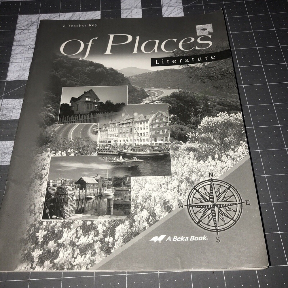 A Beka Abeka Of Places Literature‎ Teacher Key 8th Grade 2000 Preowned